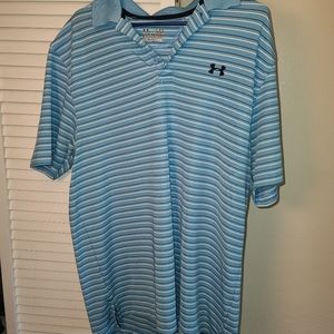Mens Large Under Armour Polo